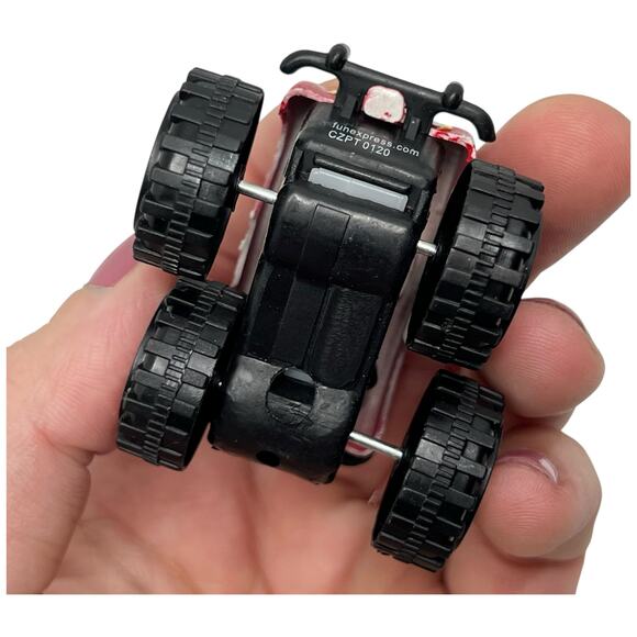 "Vintage Mini Red FTR Prestissimo Super Rapidity Pull Back Toy Car No.0000" - Picture 6 of 8